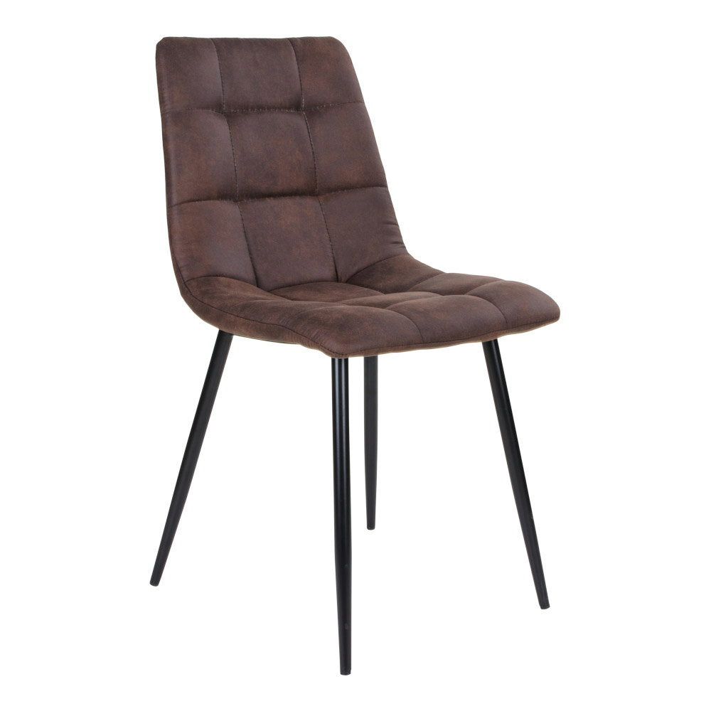 Middelfart Dining Chair – Dark Brown by House Nordic (Set of 2)