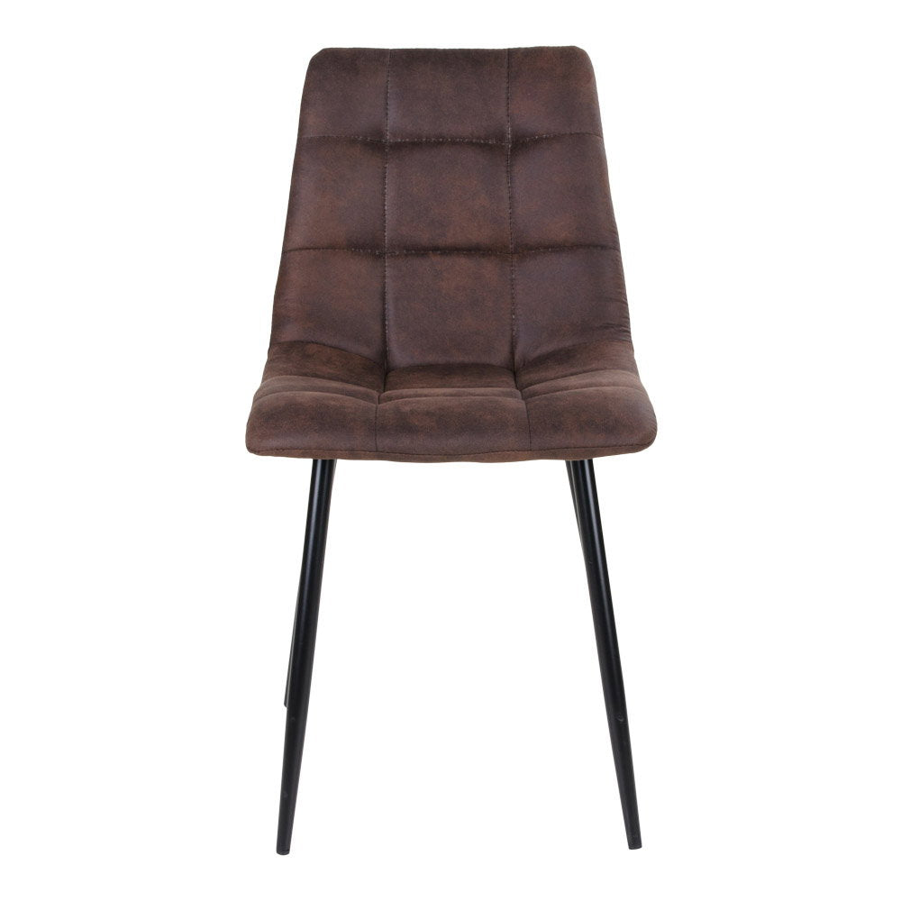 Middelfart Dining Chair – Dark Brown by House Nordic (Set of 2)