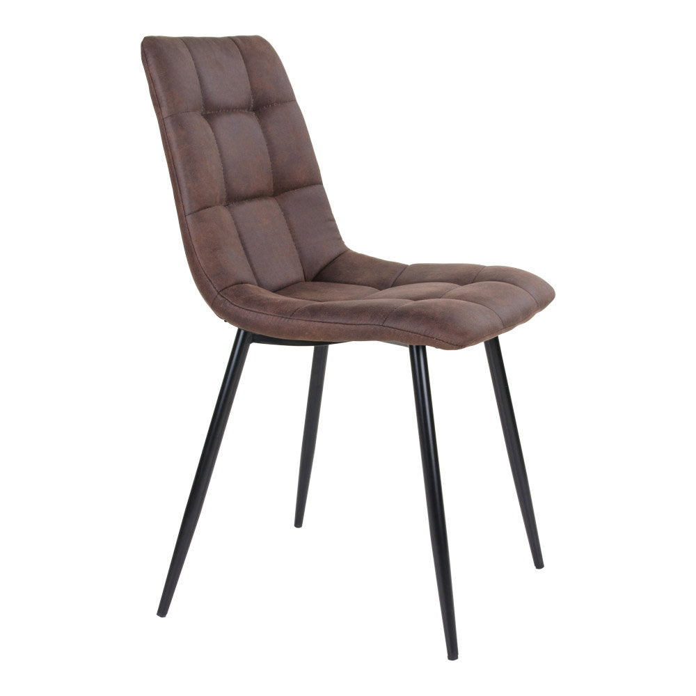 Middelfart Dining Chair – Dark Brown by House Nordic (Set of 2)