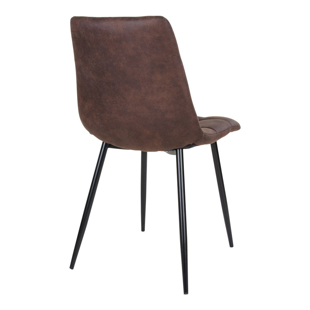 Middelfart Dining Chair – Dark Brown by House Nordic (Set of 2)