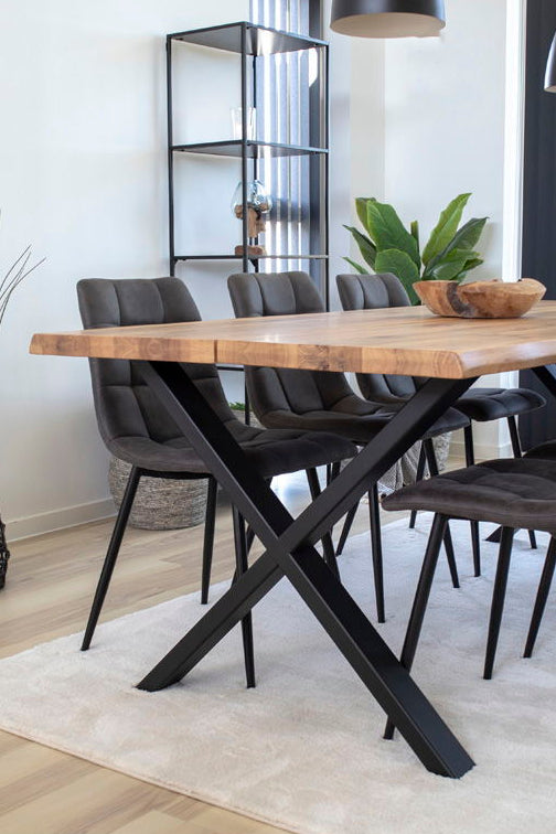 Middelfart Dining Chair – Dark Grey By House Nordic (set of 2)