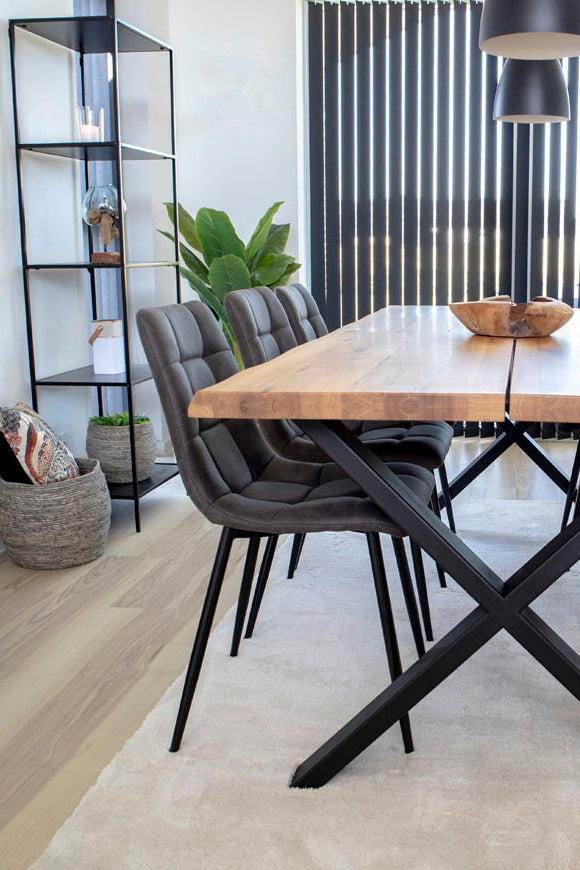 Middelfart Dining Chair – Dark Grey By House Nordic (set of 2)