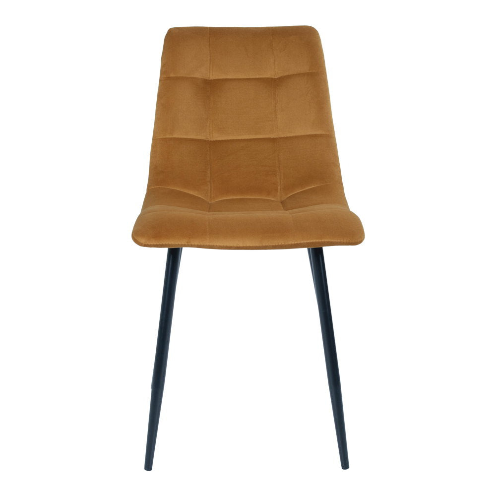 Middelfart Dining Chair – Mustard Yellow by House Nordic (Set of 2)