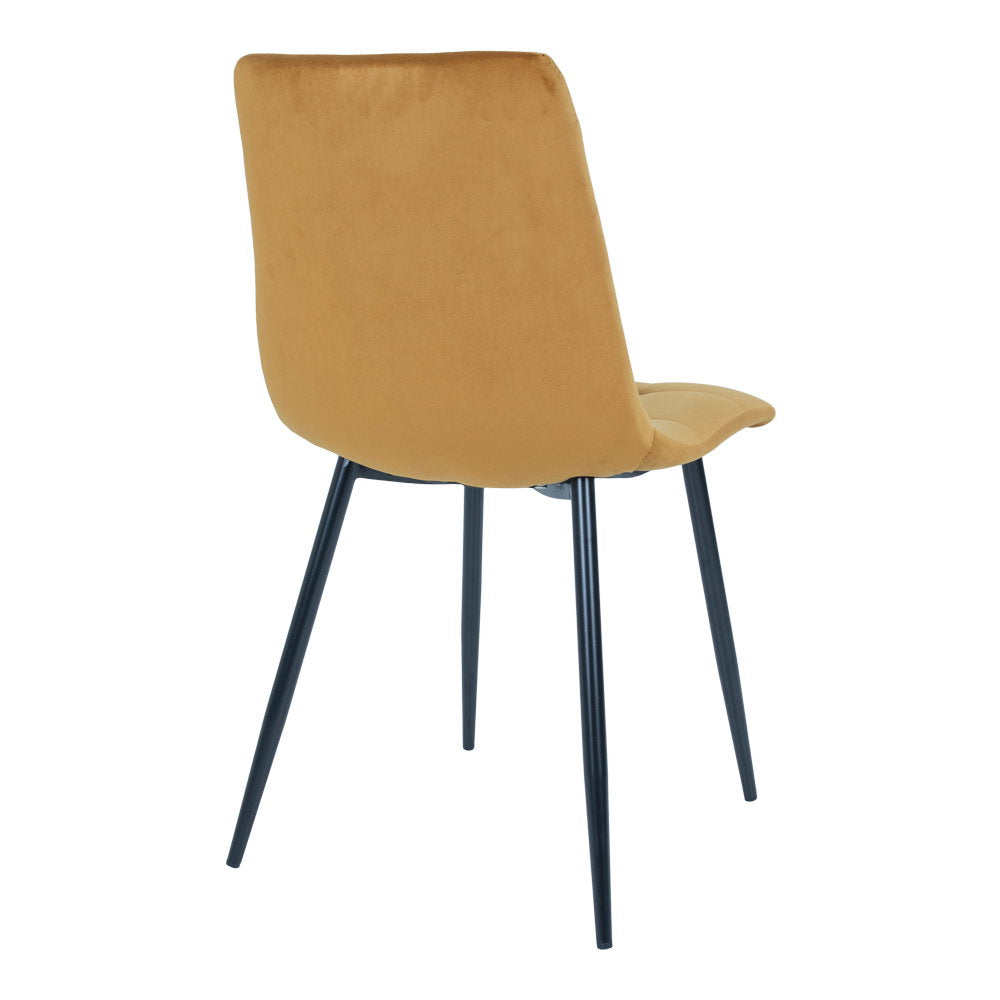 Middelfart Dining Chair – Mustard Yellow by House Nordic (Set of 2)