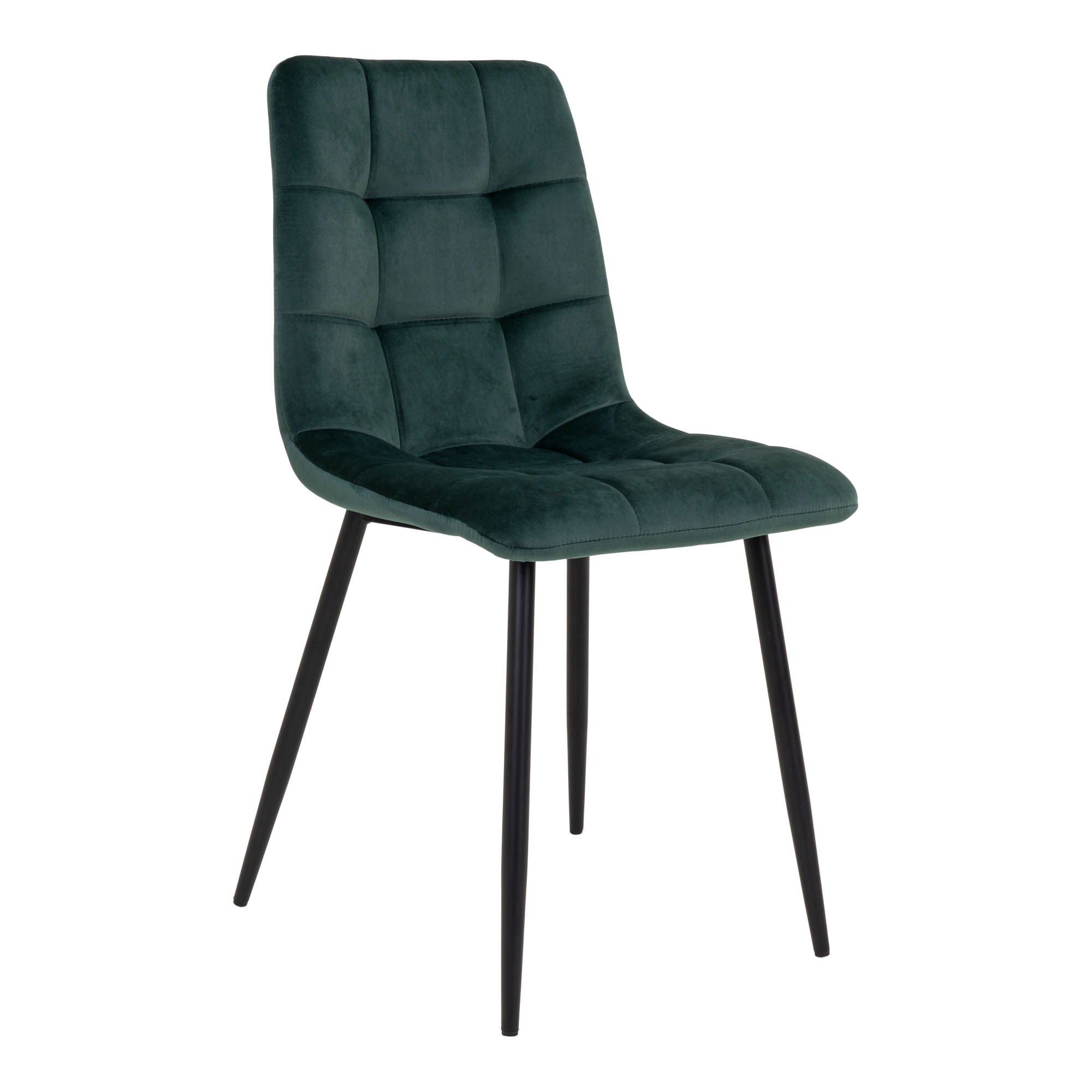 Middelfart Dining Chair – Dark Green Velvet By House Nordic (set of 2)