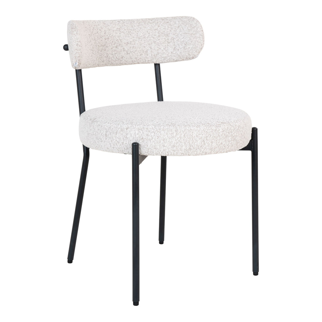 Badalona Dining Chair – White Bouclé By House Nordic (set of 2)