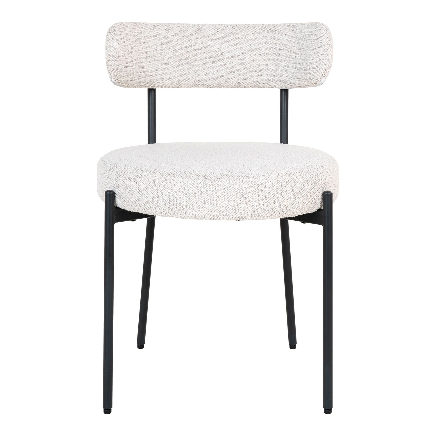 Badalona Dining Chair – White Bouclé By House Nordic (set of 2)
