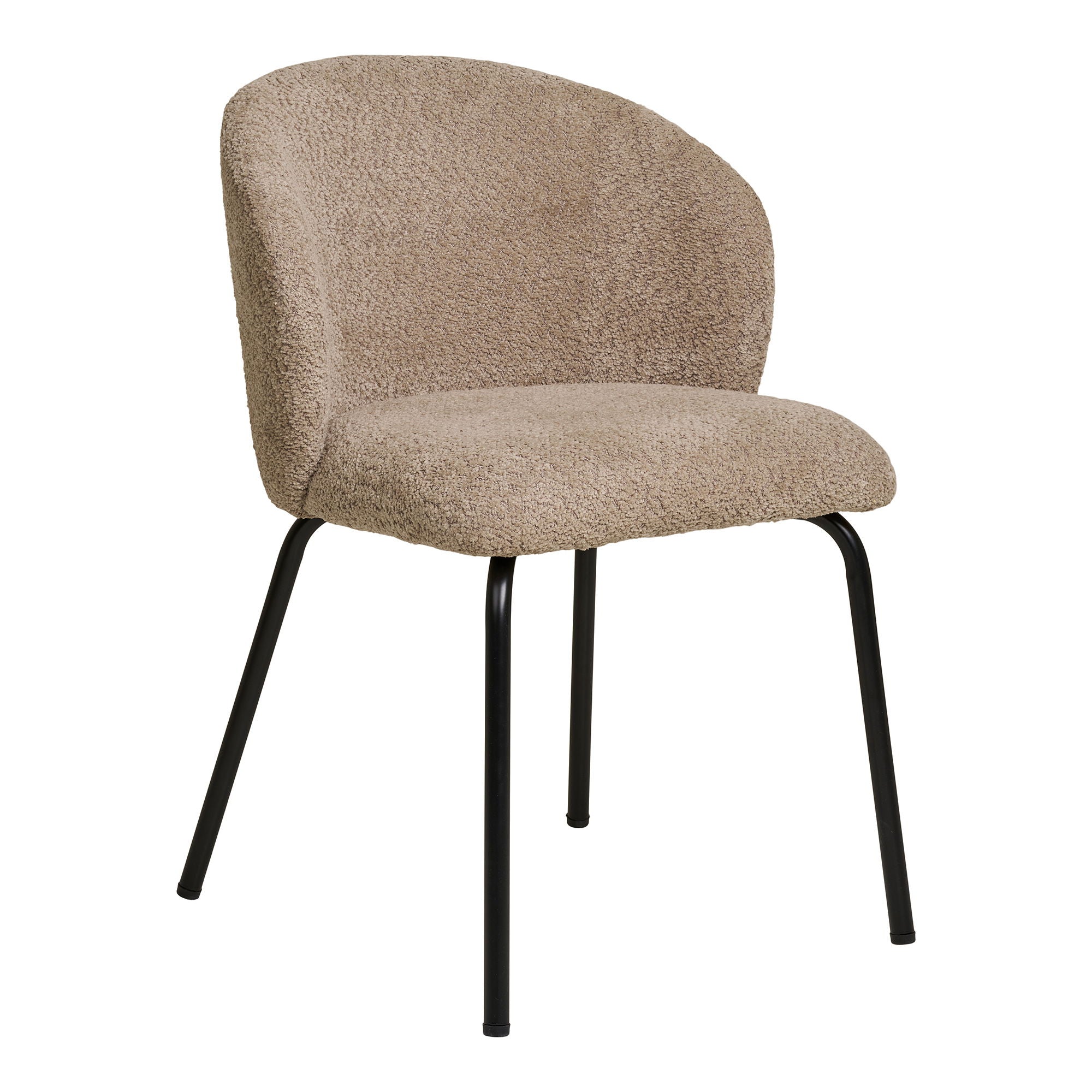 Safira Dining Chair – Beige Bouclé By House Nordic (set of 2)