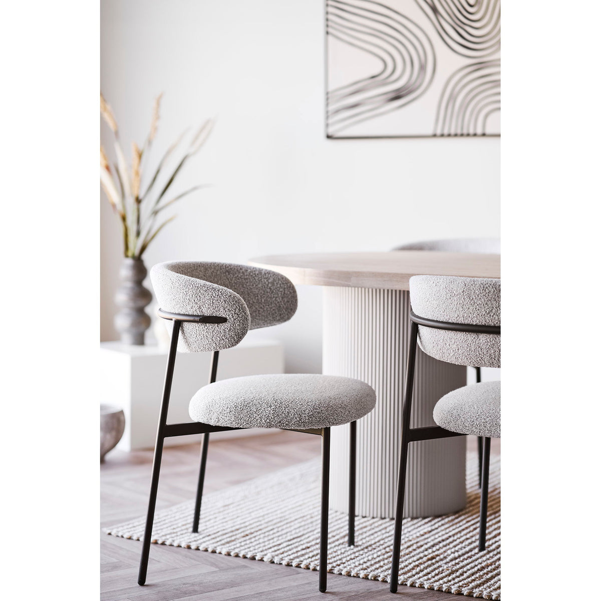 Mira Dining Chair – Sand by House Nordic (Set of 2)