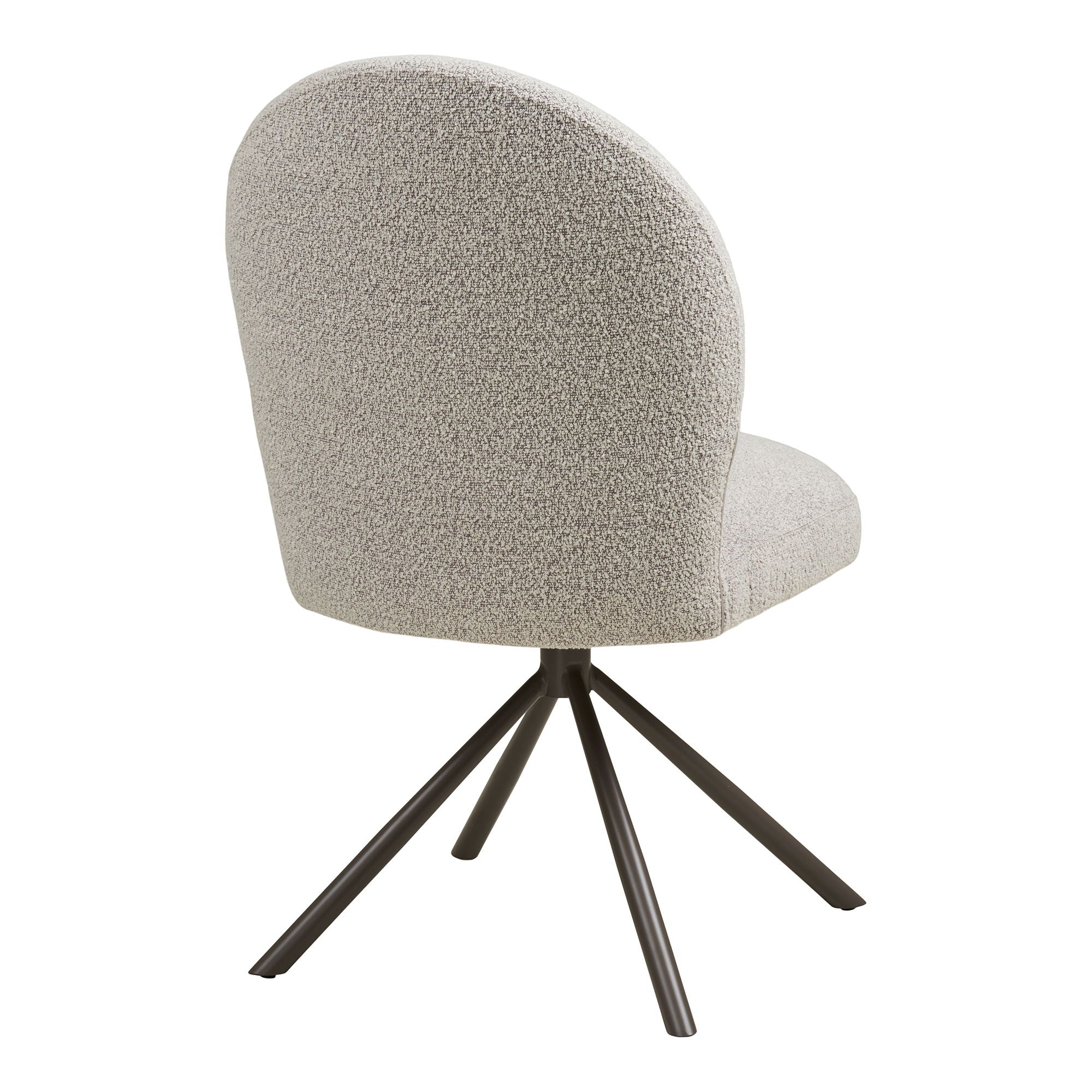 Lana Swivel Dining Chair – Sand Bouclé By House Nordic (Armless)