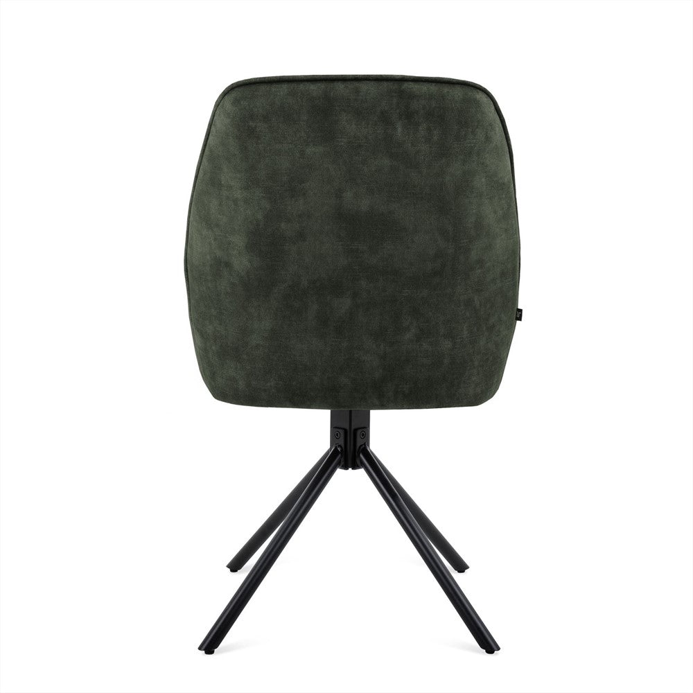 Noah dining chair in mango wood – front view