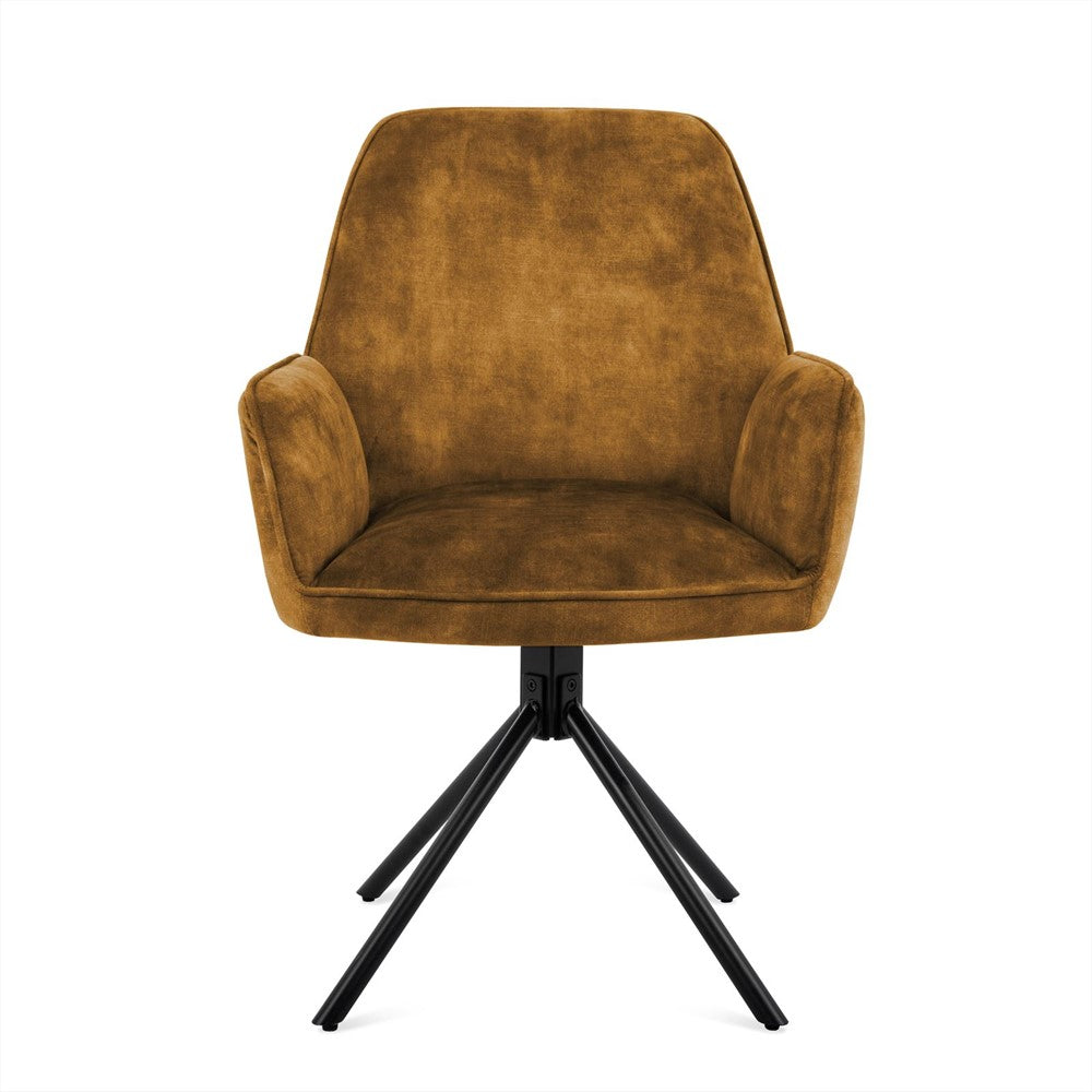 Noah dining chair in mango wood – styled in a living interior