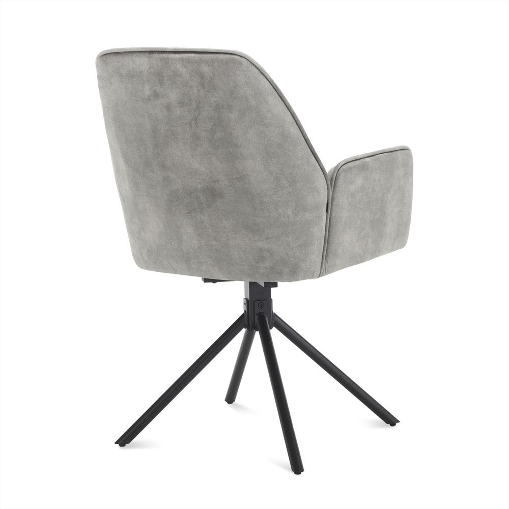 Noah dining chair in mango wood – front view