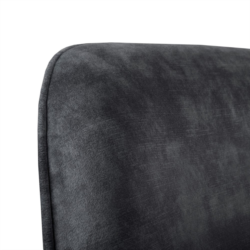 Noah dining chair in mango wood – side view