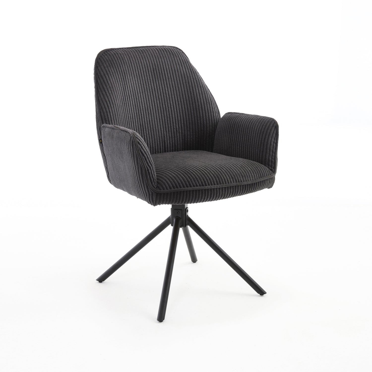 Noah dining chair in mango wood – front view