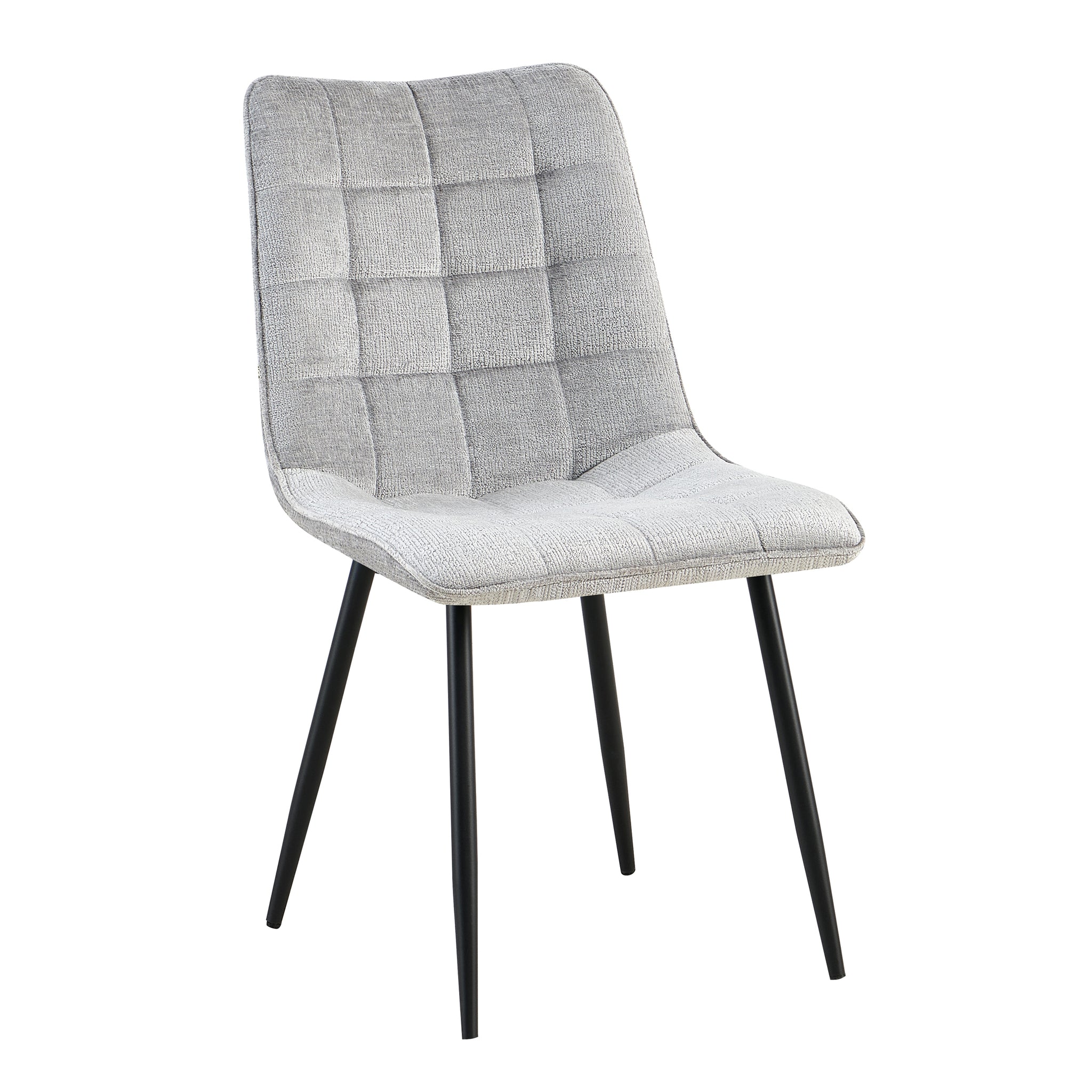 Lucille dining chair in mango wood – front three-quarter view