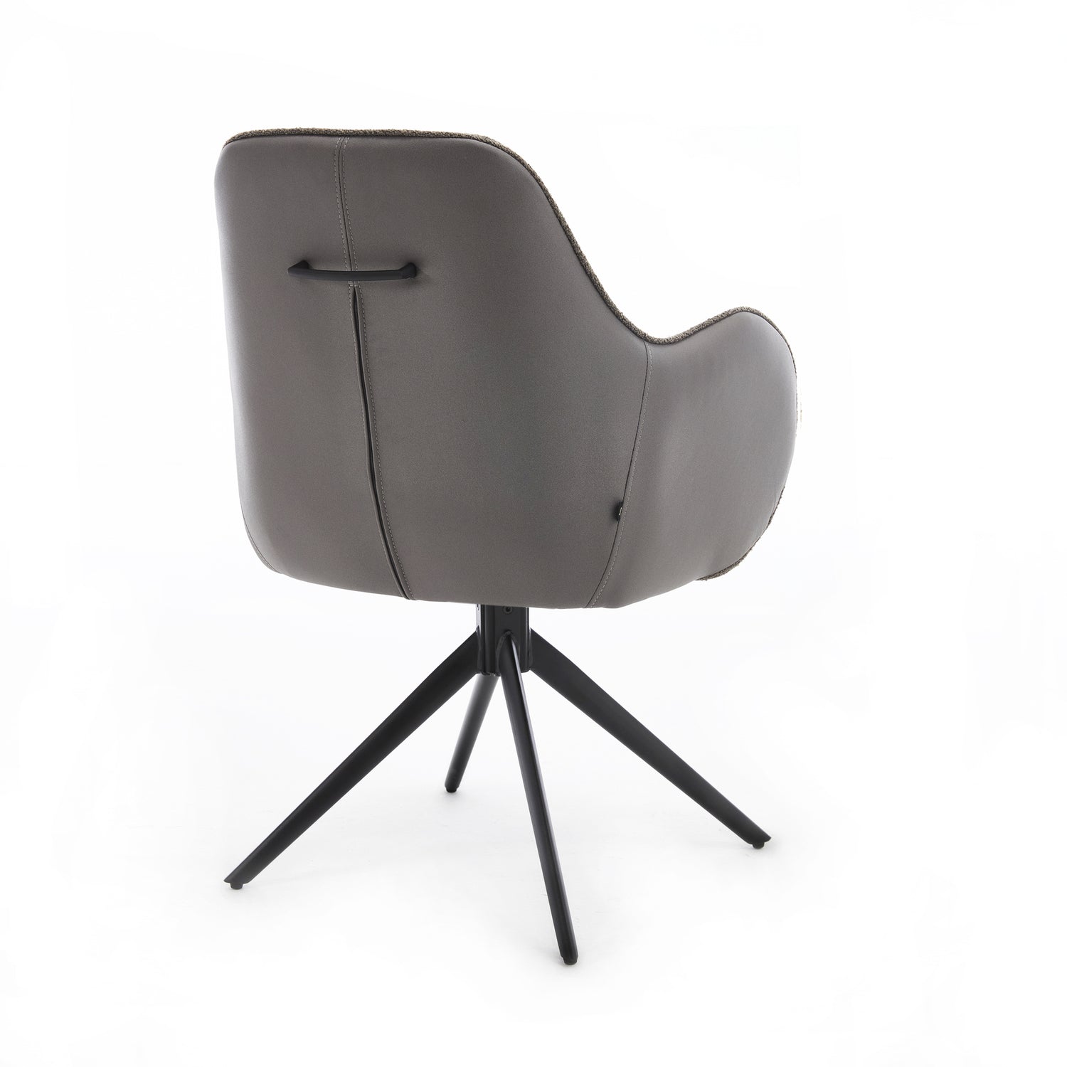 Kyler dining chair in mango wood – front view