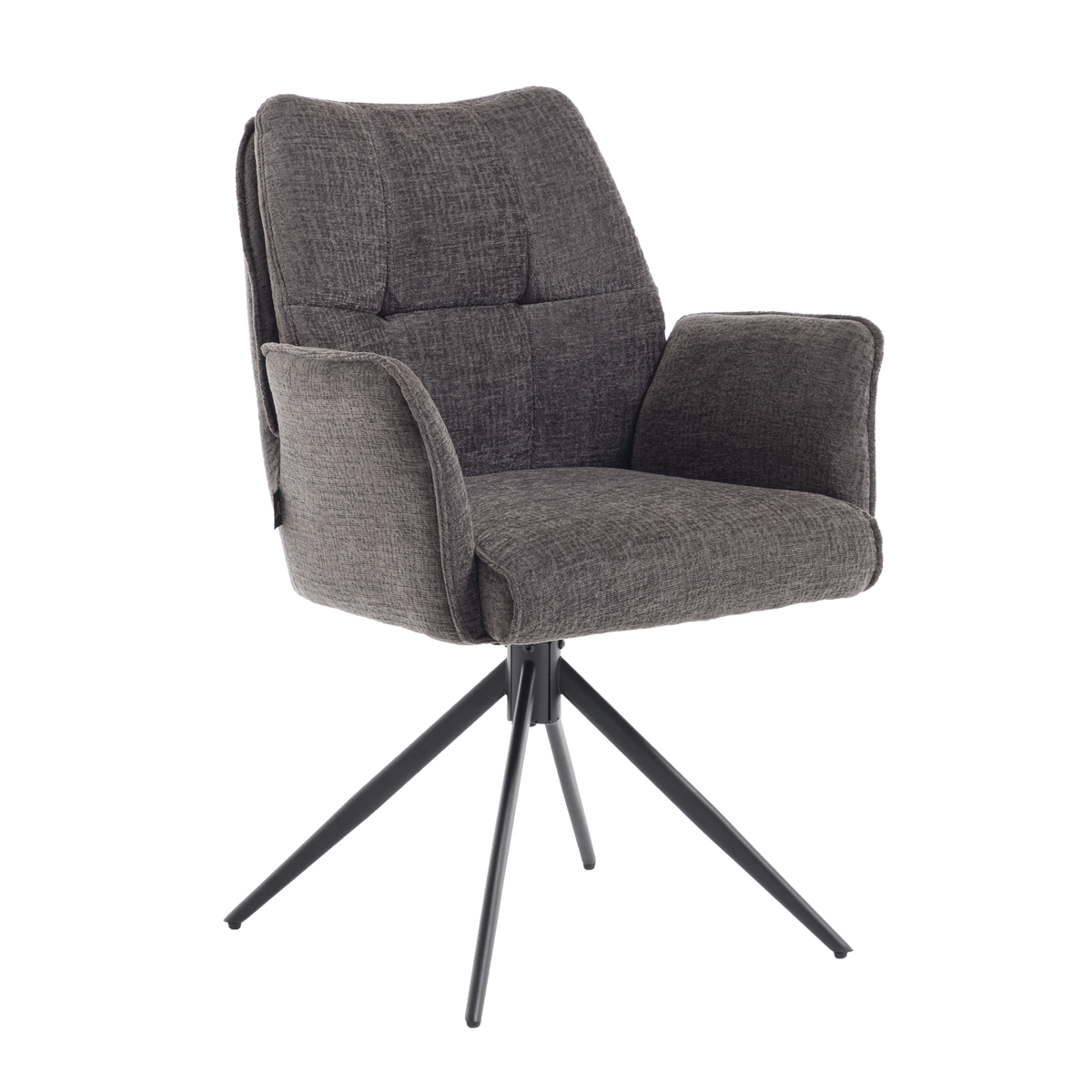 Sem Dining Chair – Dark Grey, Tresor 16 by Benoa (Set of 2)