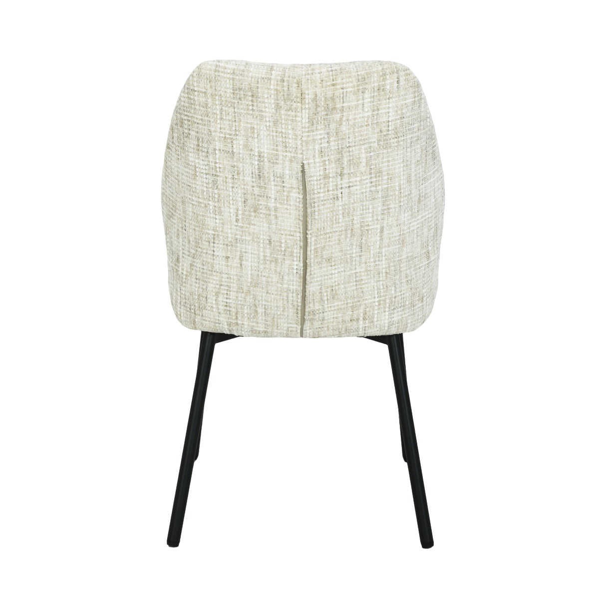 Tess Dining Chair – Cream by Livingfurn (Set of 2)