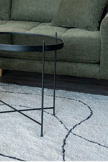 Tampa Rug – Natural Cotton  By House Nordic (160x230 cm)