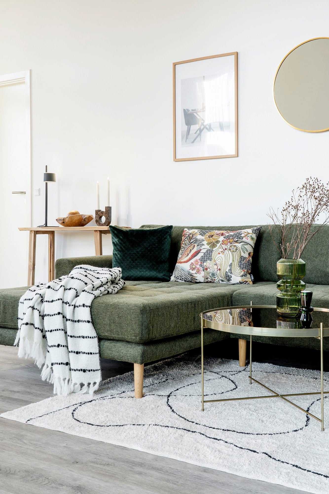 Tampa Rug – Natural Cotton  By House Nordic (160x230 cm)
