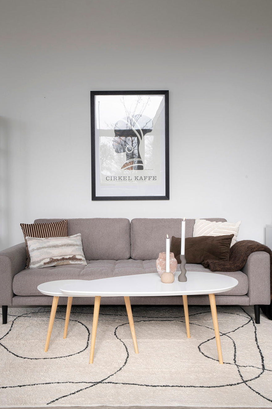 Tampa Rug – Natural Cotton  By House Nordic (160x230 cm)