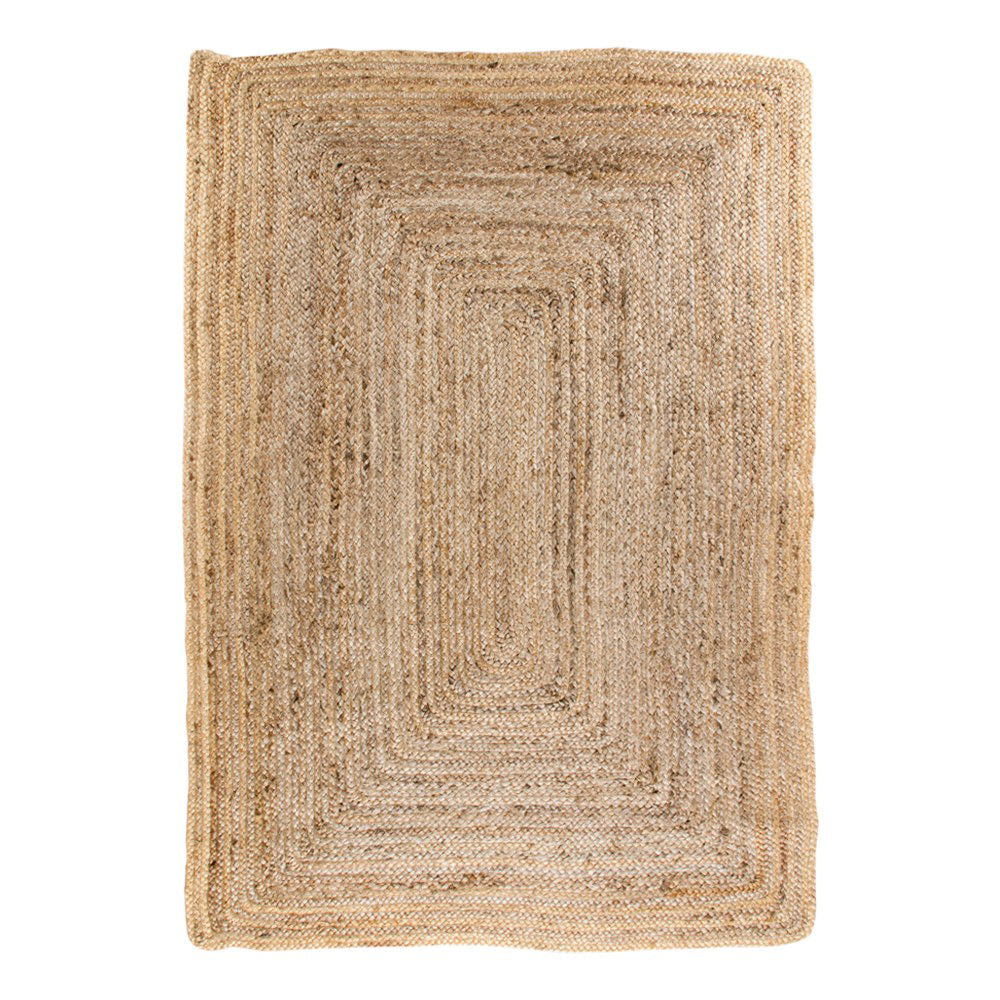 Bombay Rug – Braided Jute, Natural By House Nordic