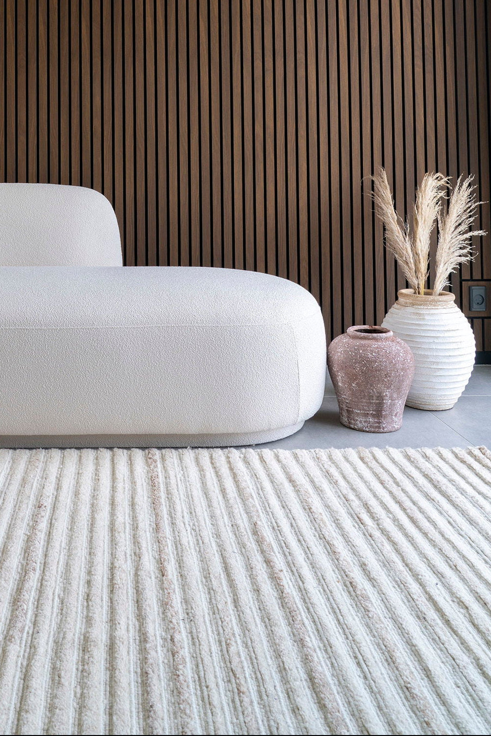 Mango vloerkleed – Ivoor van House Nordic