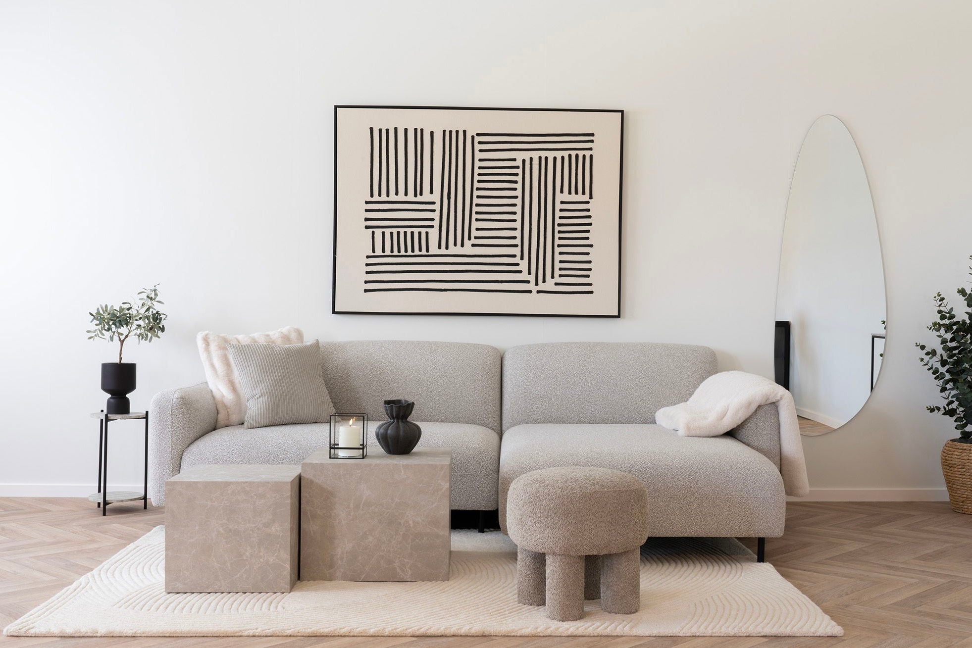 Pune Rug – Ivory by House Nordic