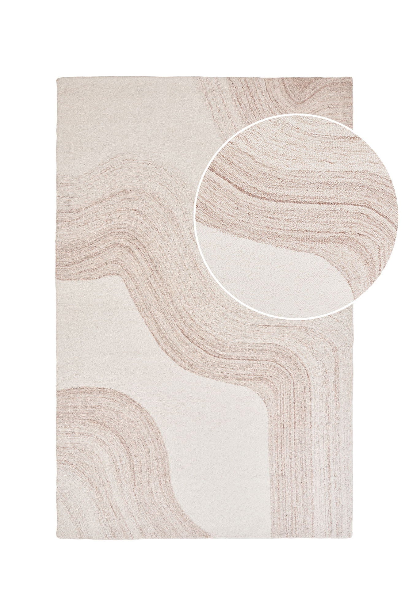 Surat Rug – Light Brown / Ivory By House Nordic