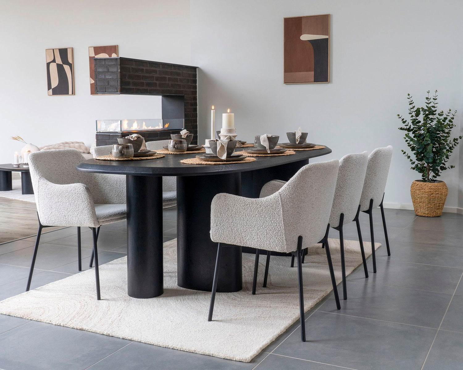 Surat Rug – Light Brown / Ivory By House Nordic