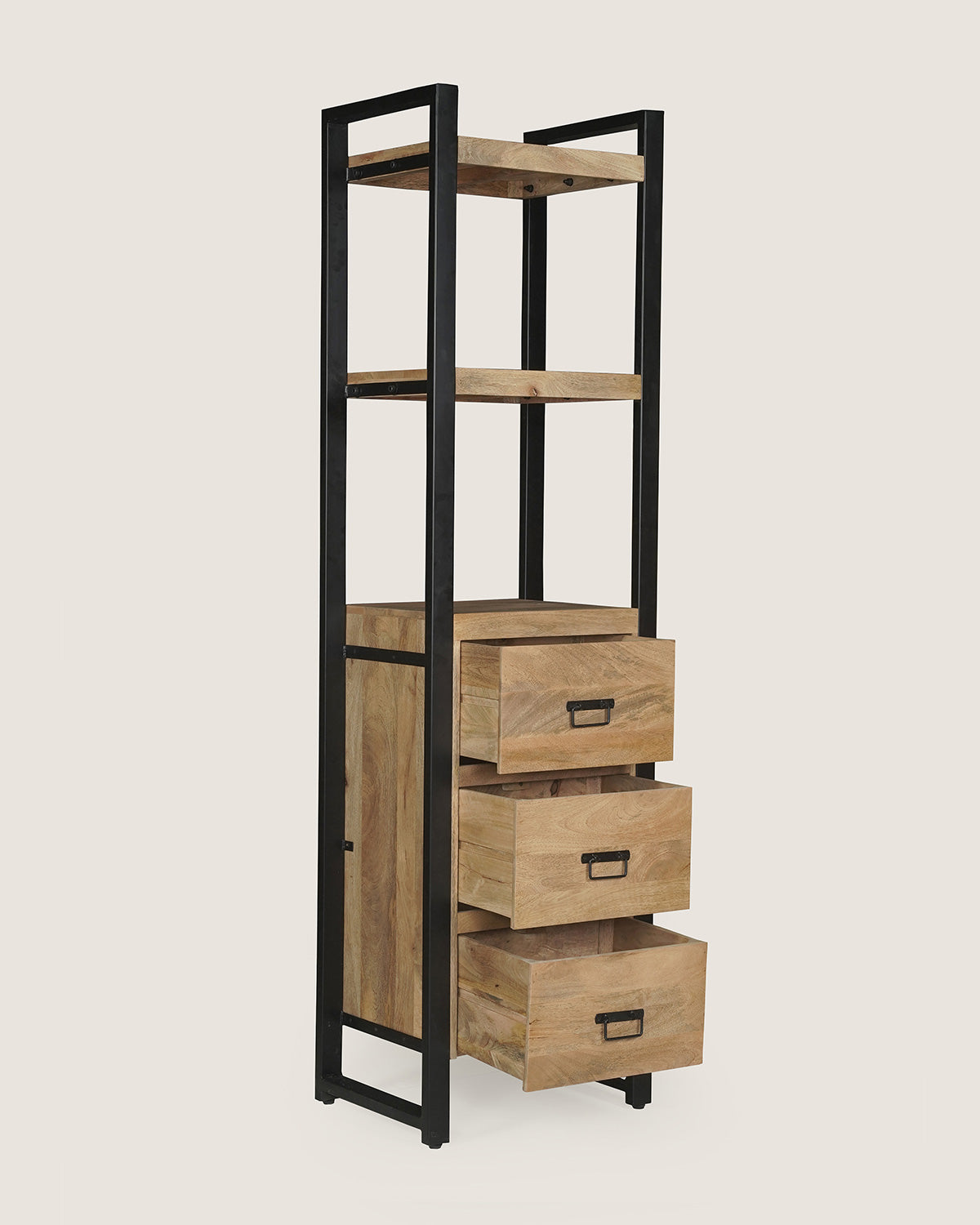 Boekenkast Rio Natural - Drei Lades | 55 cm