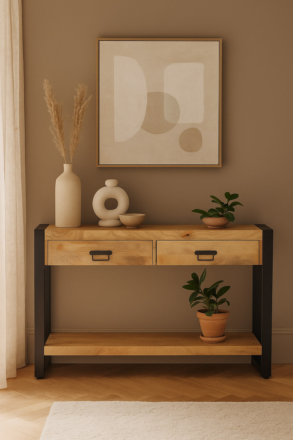 Consoletafel Rio Natural | 120 cm