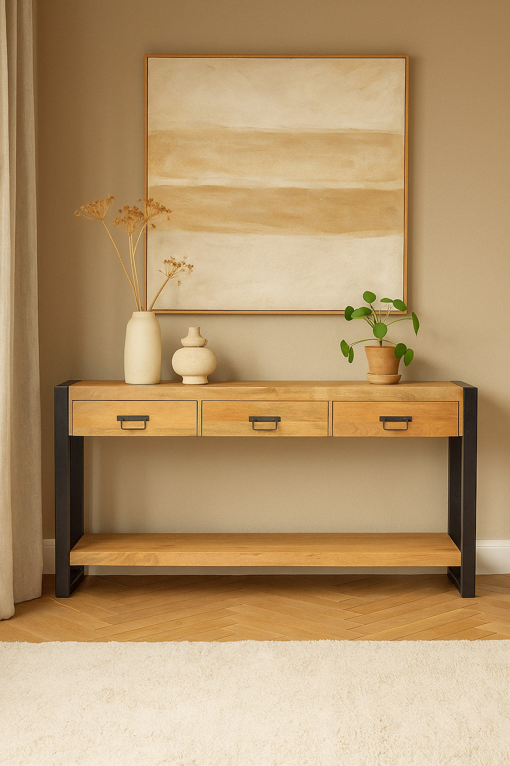 Consoletafel Rio Natural | 150 cm