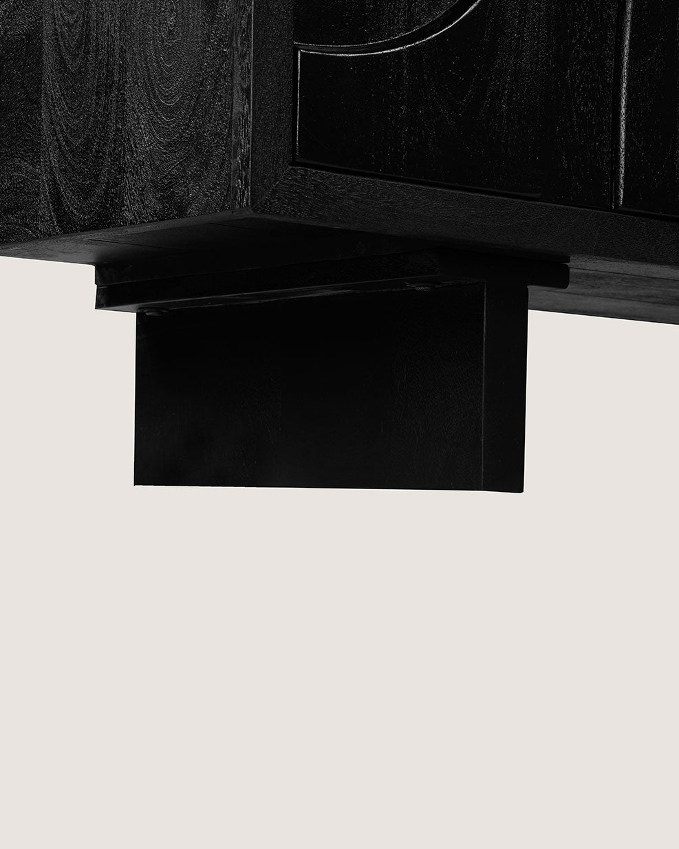Tv-meubel Maya zwart – 4 Deuren | 200 cm