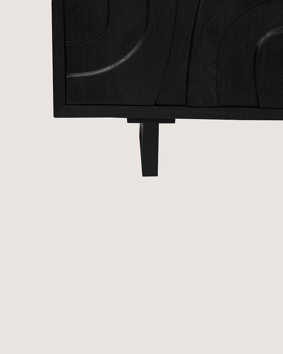 Tv-meubel Maya zwart – 3 Deuren | 160 cm