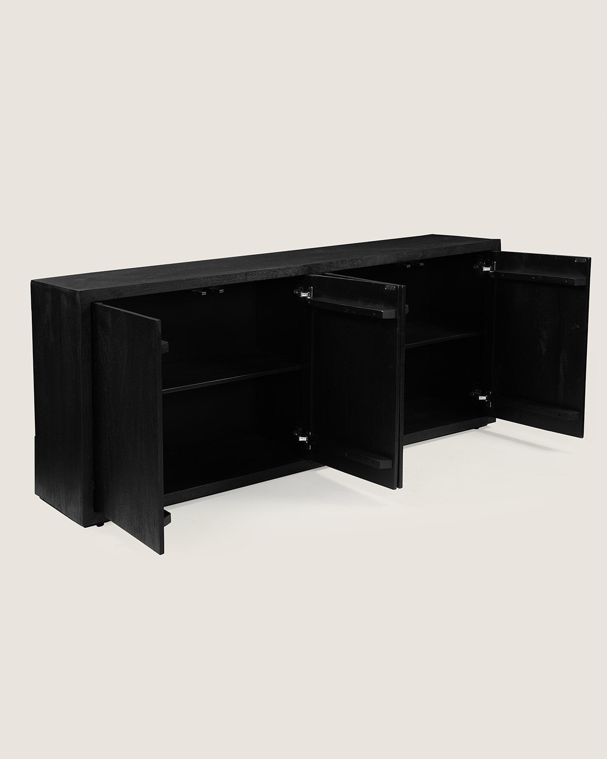 Dressoir Hugo Zwart - 4 Deurs | 200 cm