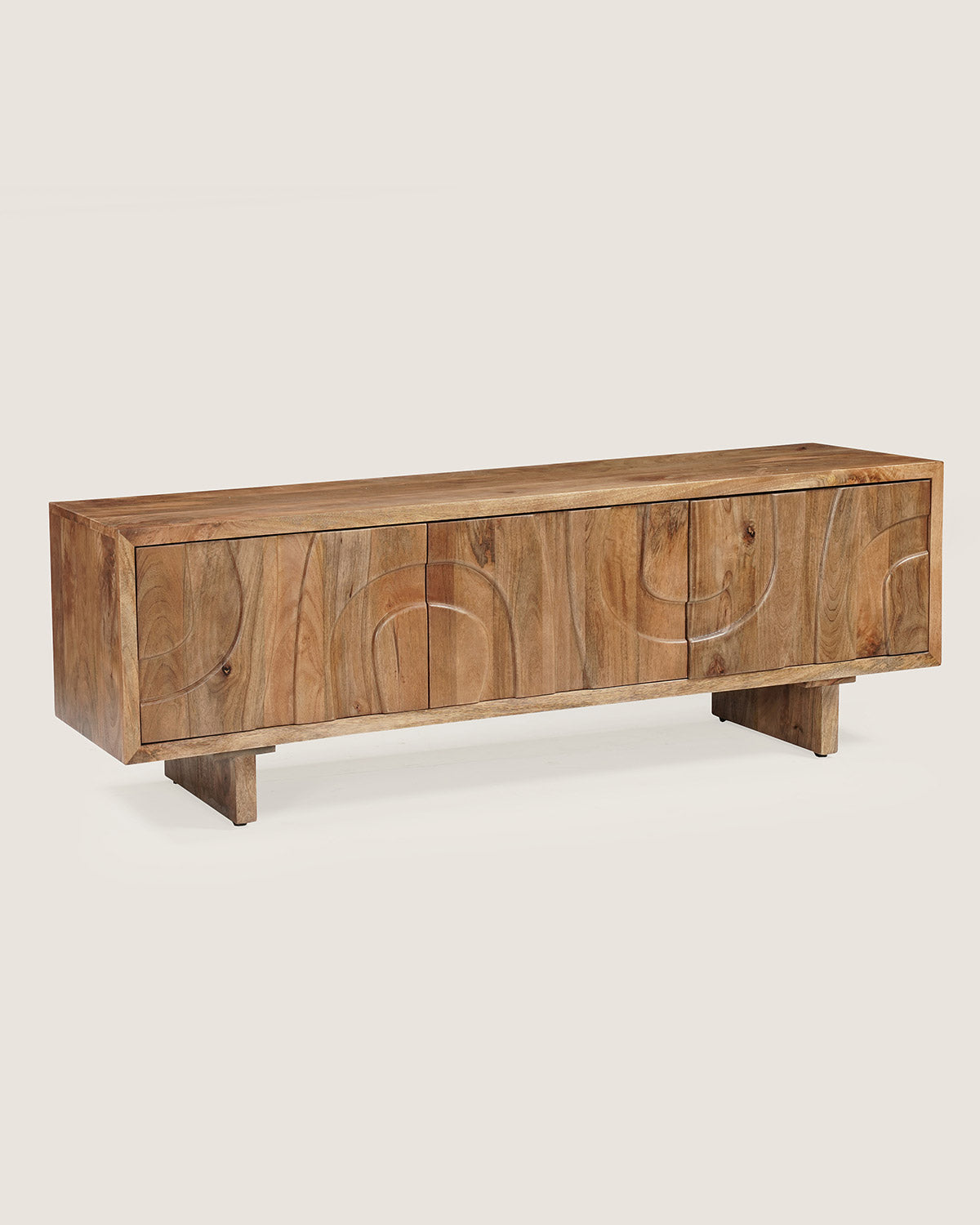 TV-meubel Maya Bruin - 3 Deurs | 160 cm