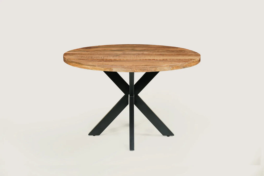 Eettafel Luca Rustic Round