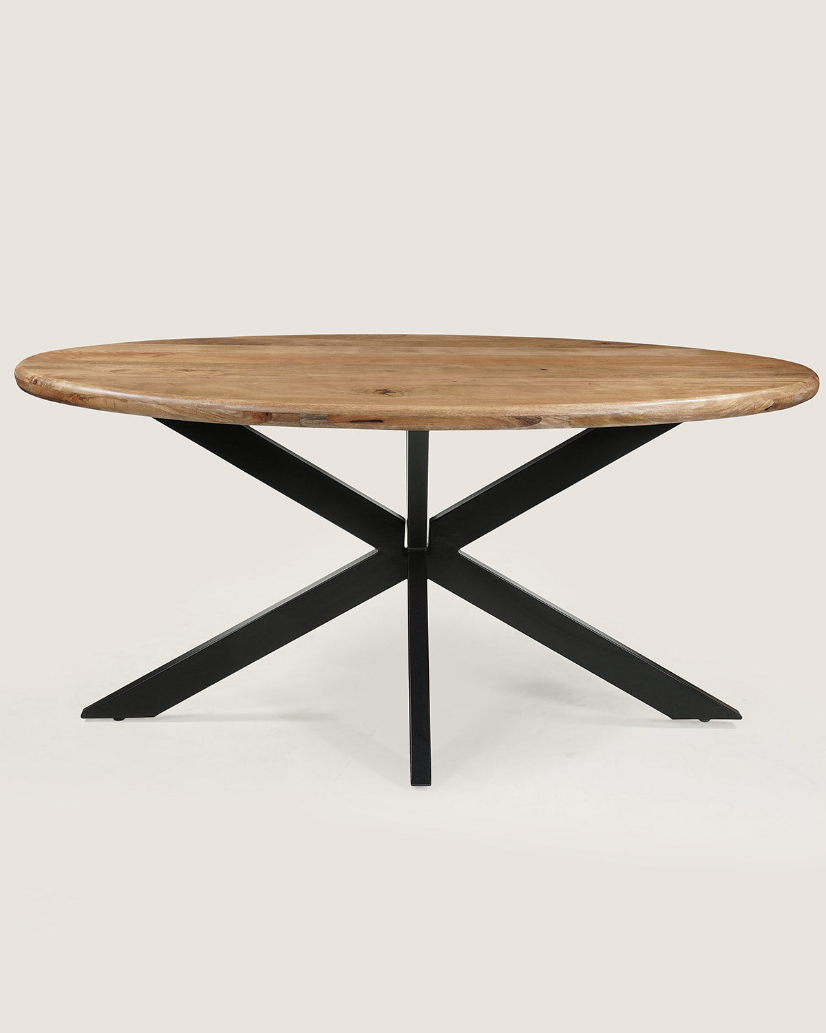 Eettafel Noah Brown with Matrix Legs - Oval | 160 cm