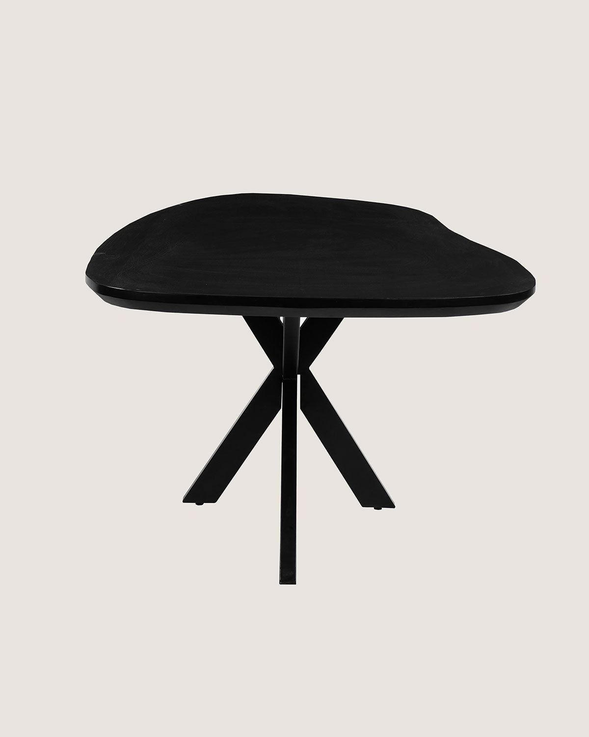 Eettafel Aurora Black with Matrix Legs - Organic | 240 cm