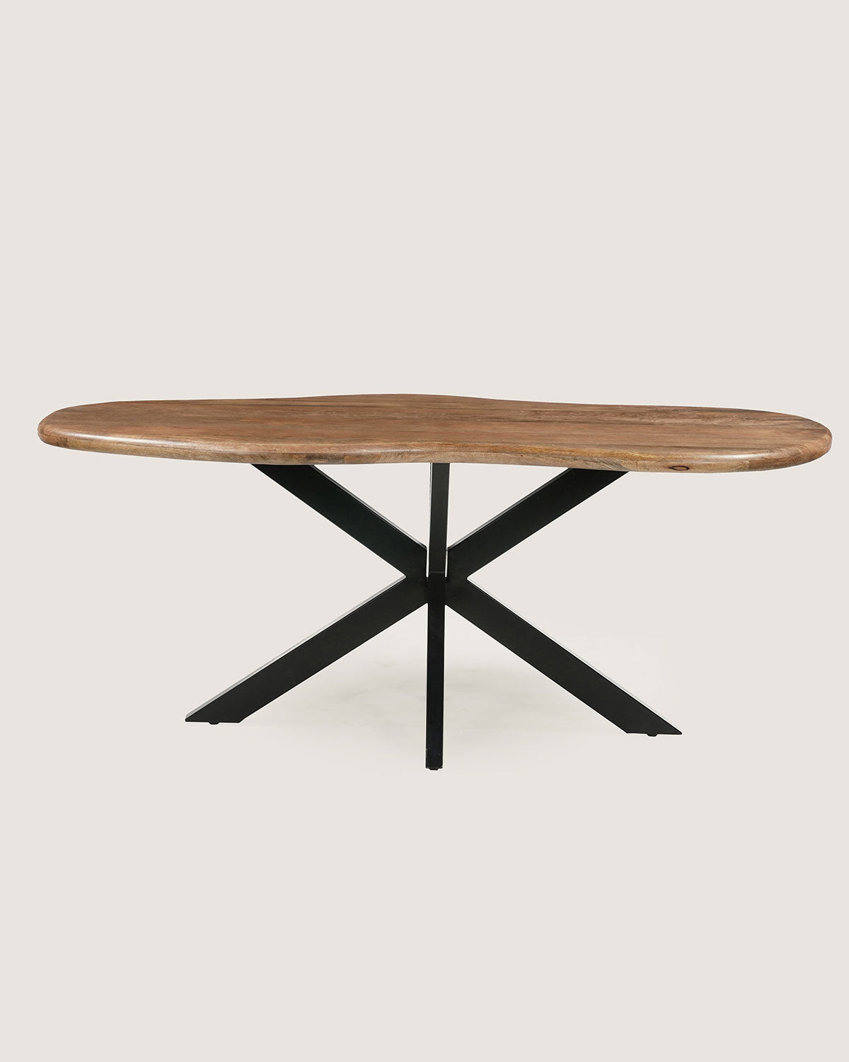Eettafel Felix Brown with Matrix leg - Organic | 180 cm