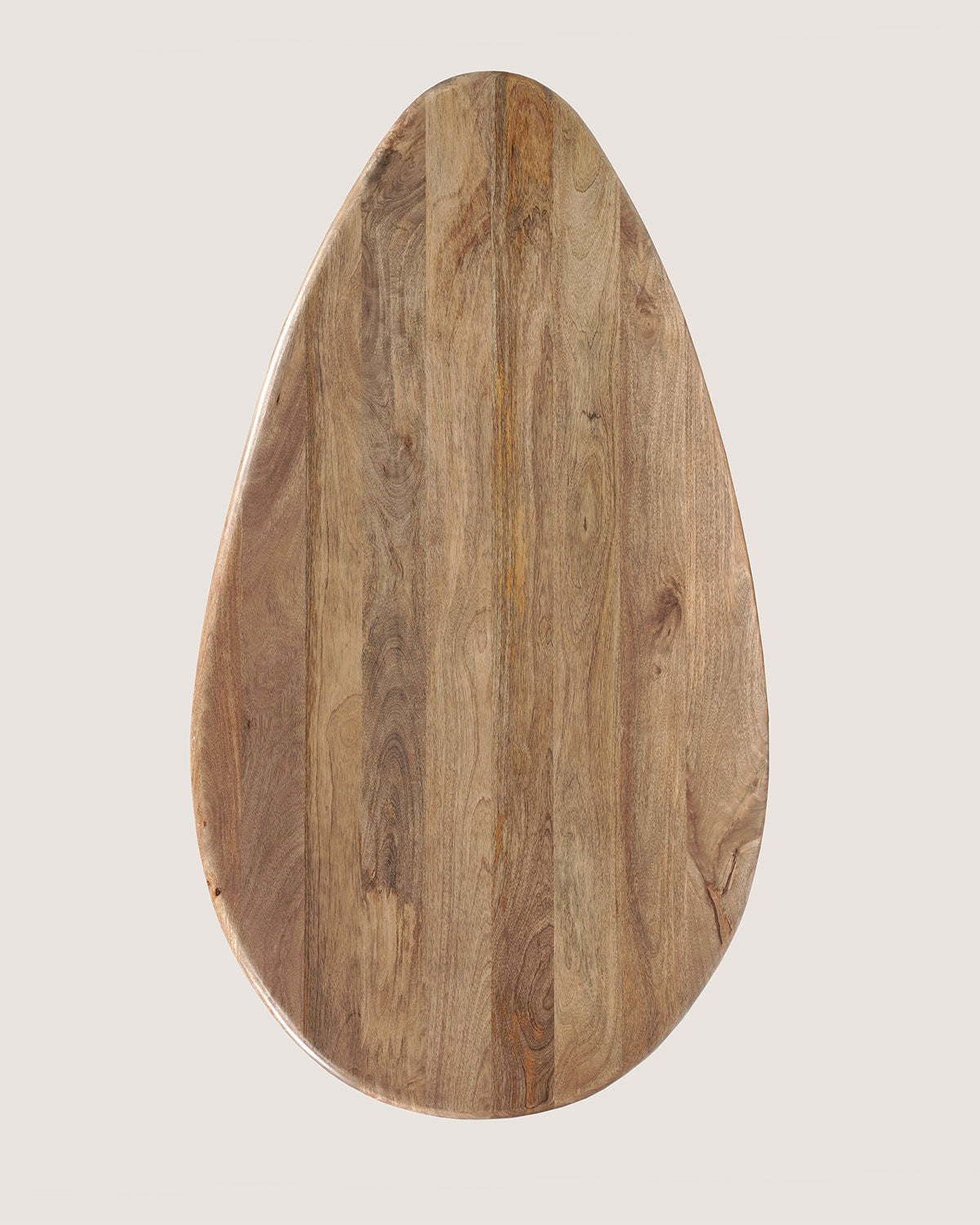 Eettafel Lily Brown with Column Leg - Organic | 160 cm