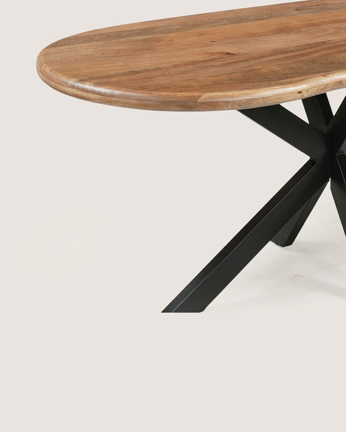 Eettafel Simon Brown with Matrix Leg - Organic | 180 cm