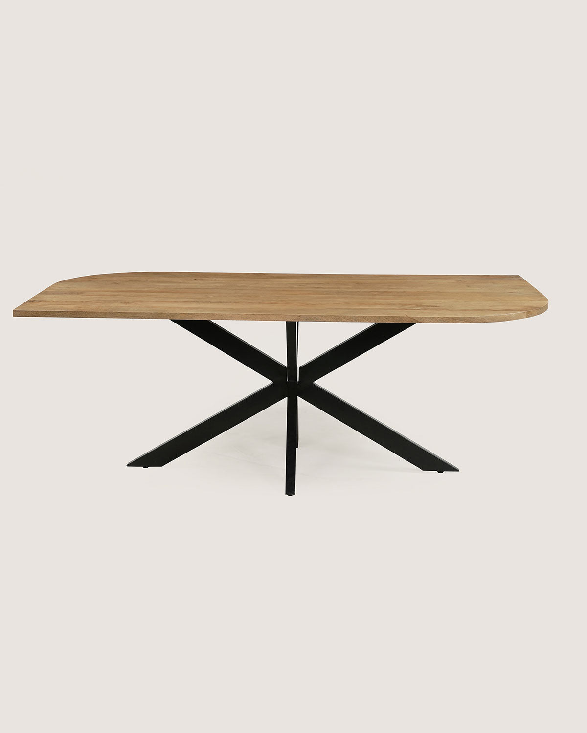 Eettafel Ella Natural with Matrix Legs - Organic | 200 cm