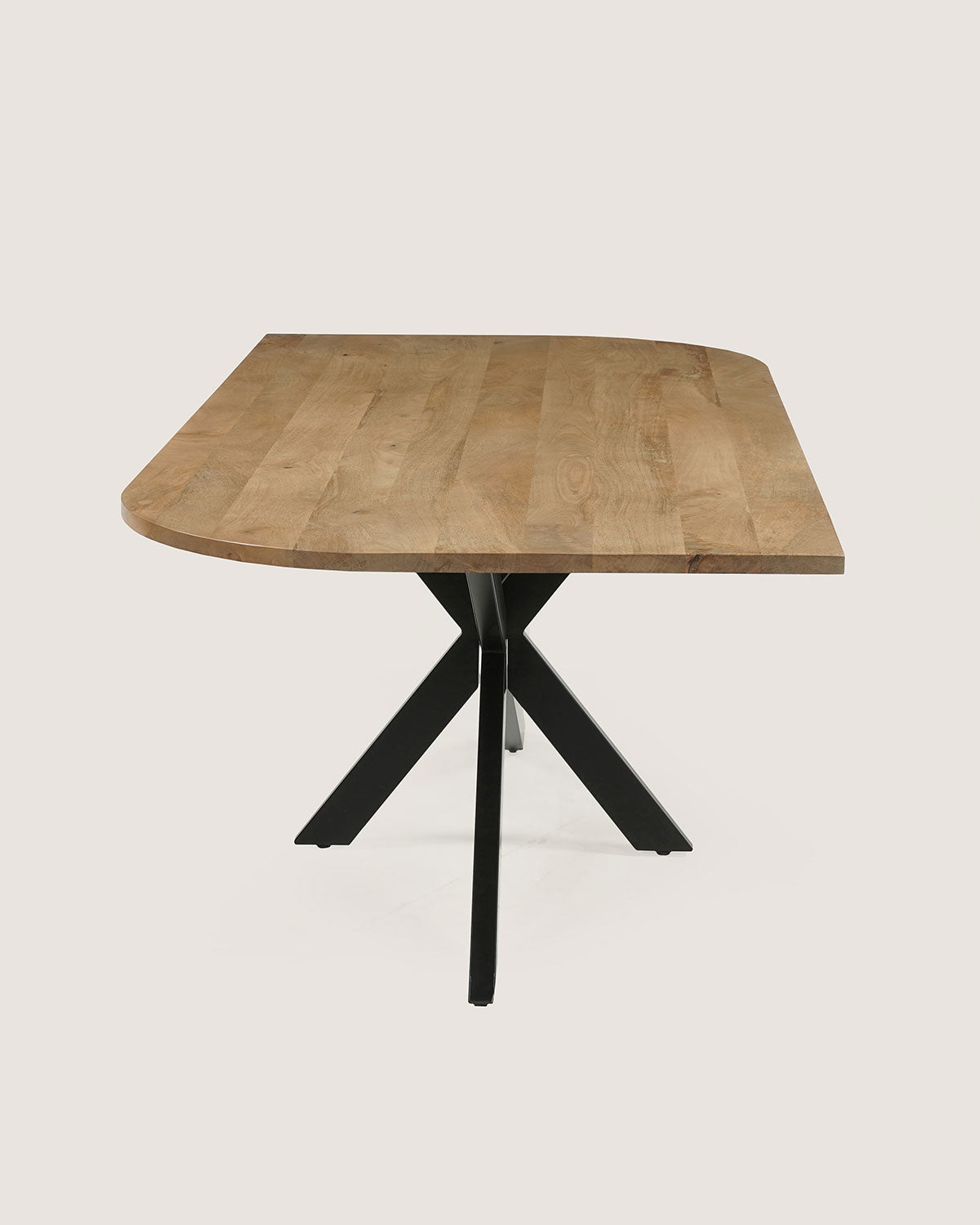 Eettafel Ella Natural with Matrix Legs - Organic | 200 cm