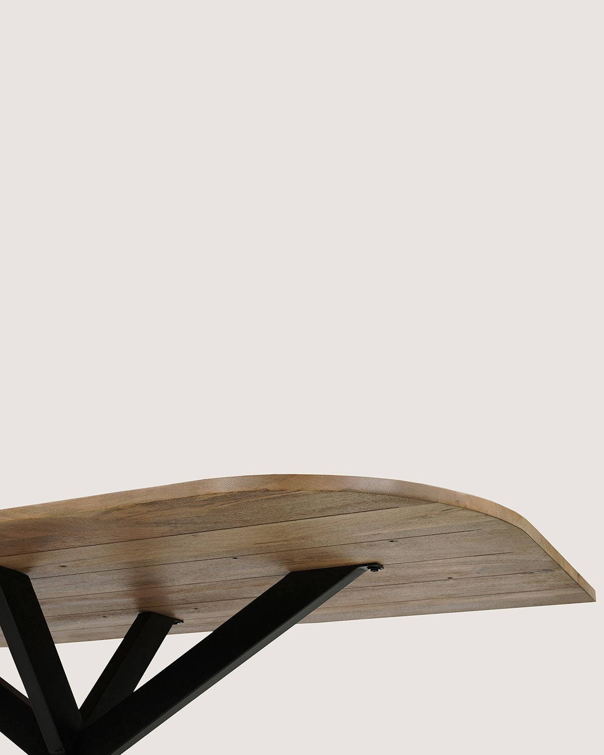 Eettafel Ella Natural with Matrix Legs - Organic | 200 cm