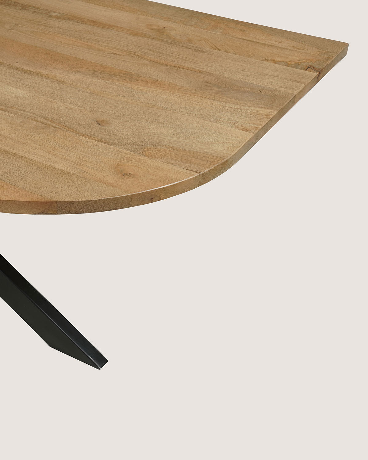 Eettafel Ella Natural with Matrix Legs - Organic | 200 cm