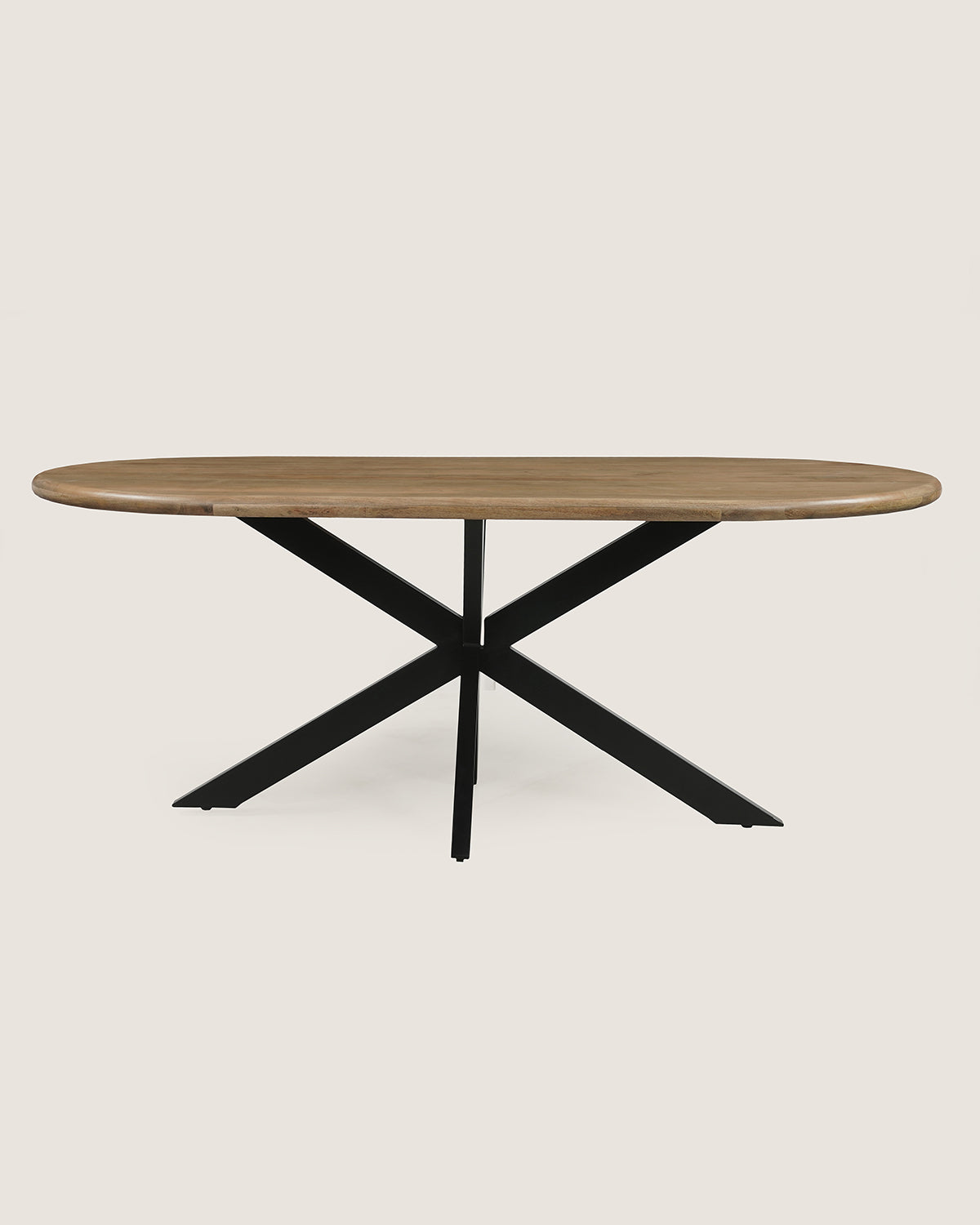 Eettafel Leah Natural with Matrix Leg- Oval, 200cm