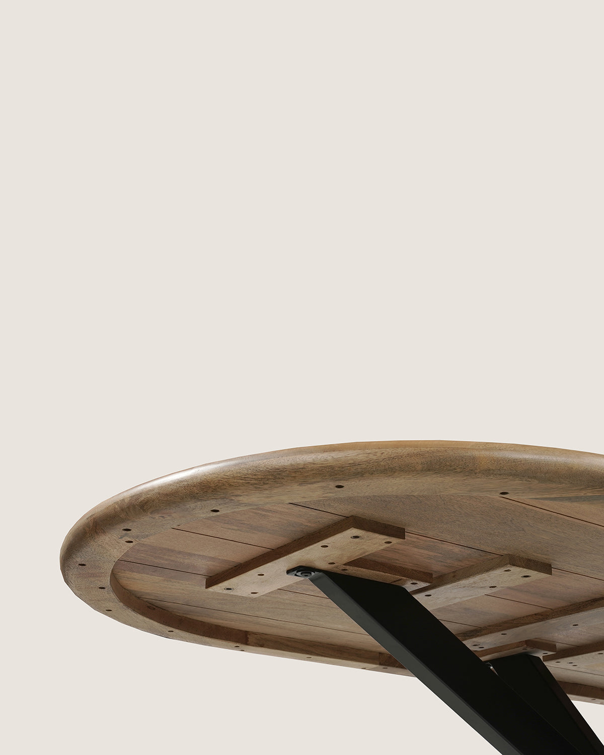 Eettafel Leah Natural with Matrix Leg- Oval, 200cm